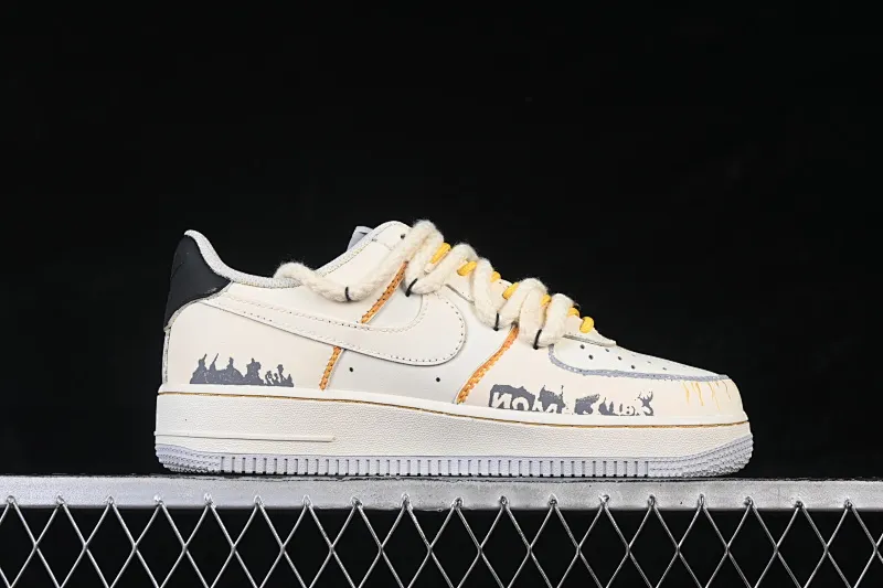 All categories Nk Air Force 1 Air Force series Nk Air Force 1 Low Air Force low-top Nike Air Force 1'07 Low "Graffiti White Paper" Hand-painted graffiti Graffiti White Paper Air Force low-top casual sneakers DB3301-101